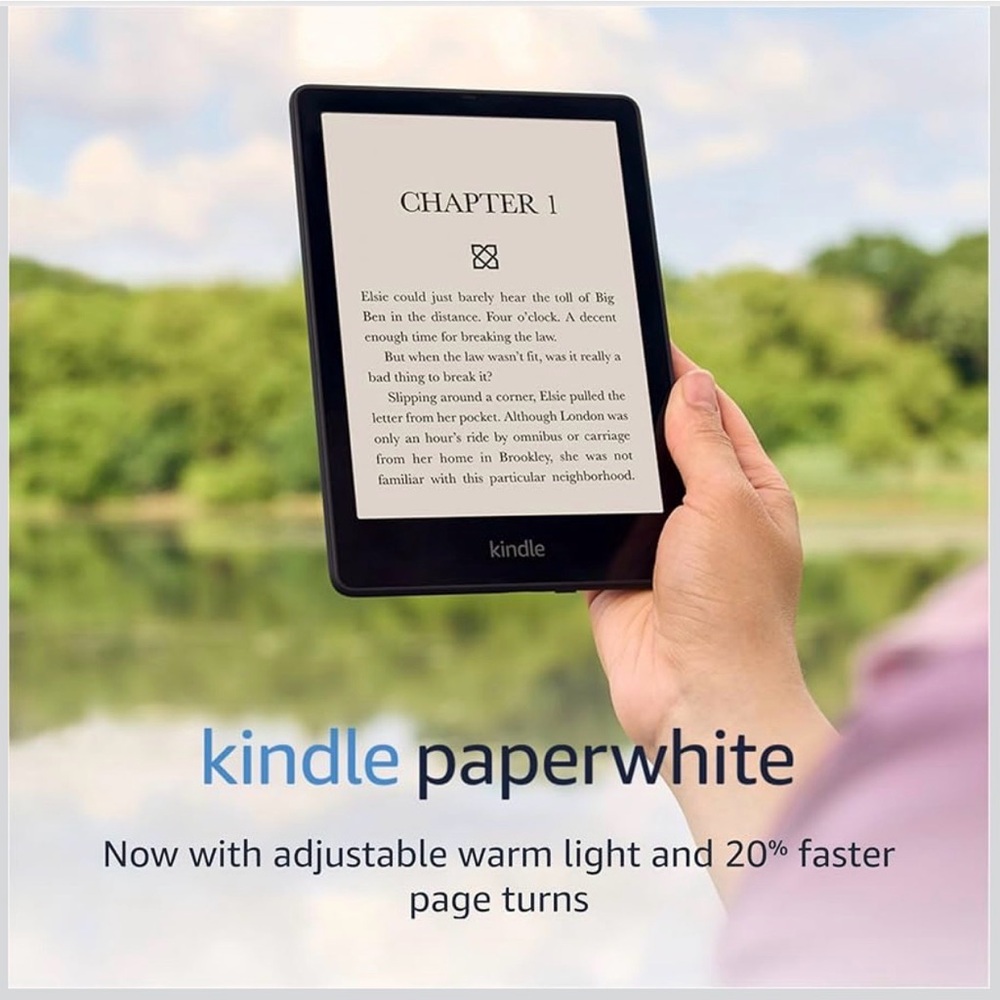 Kindle Paperwhite (8GB) w/ Case - Picture 2 of 11